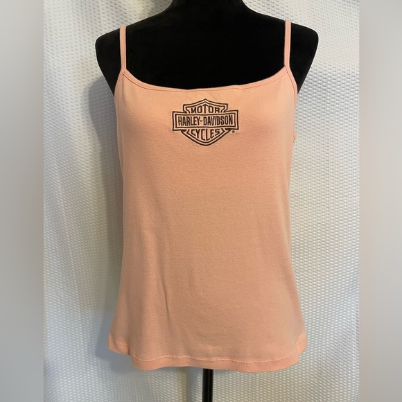 Harley Davidson Pink Embroidered Tank Top Size XL - Picture 11 of 11